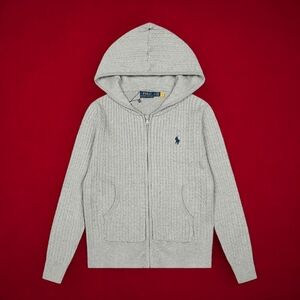 Polo by Ralph Lauren Gray Hooded Sweater